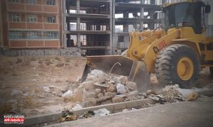 شهردار منطقه ۹ خبرداد: صدور اخطاریه برای سامان‌دهی نخاله‌های ساختمانی در شهرک خاوران