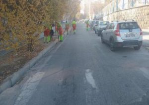 پاکسازی اساسی معابر شهرک زعفرانیه توسط شهرداری منطقه ۲