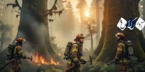 نجات میراث سبز ایران: صدای ما برای آتش‌نشانان هیرکانی!