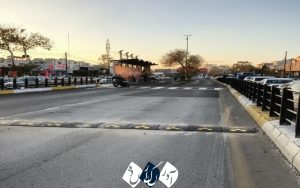 نصب سرعت‌کاه پلاستیکی در مسیرهای BRT و میدان گلپارک تبریز