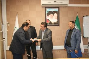 تودیع و معارفه مدیر حراست شهرداری منطقه ۴ تبریز برگزار شد