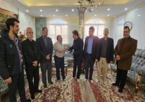 دیدار با خانواده‌های شهدا به مناسبت سالروز وفات حضرت ام‌البنین(س)