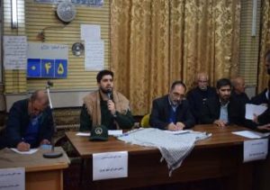 برپایی میز خدمت شهرداری منطقه ۵ تبریز در مسجد امام حسین(ع) بارنج