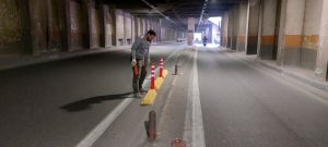 نصب تجهیزات ترافیکی آشکارساز در زیرگذر صاحب‌الامر؛ اقدامی مؤثر در ارتقای ایمنی تردد