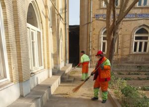 اجرای شبانه‌روزی طرح نگهداشت شهری در منطقه تاریخی–فرهنگی تبریز