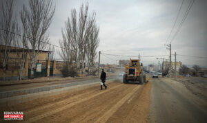 مسطح‌سازی جاده‌های فتح‌آباد و زرنق در منطقه ۹ به منظور تسهیل تردد شهروندان