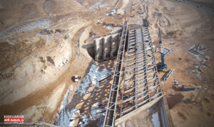 تداوم عملیات اجرایی پل سردار خرم در منطقه ۹