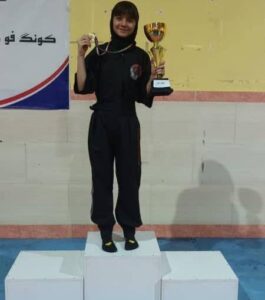 کسب مقام نخست مسابقات تکواندو نوجوانان استان توسط فرزند همکار شهرداری منطقه ۸