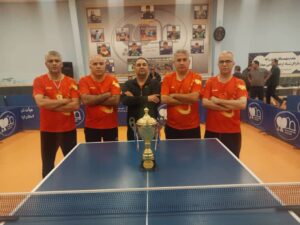 کسب مقام نخست تنیس روی میز توسط همکار شهرداری منطقه ۶ تبریز