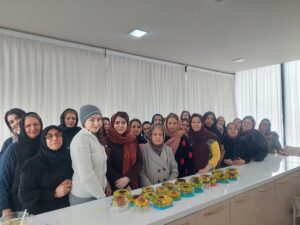 کارگاه رایگان “ژله تزریقی” با حضور ۳۰ بانوی تبریزی در فرهنگسرای شهید بهشتی