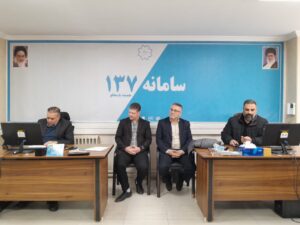 پاسخگویی شهردار منطقه ۸ تبریز به ۴۶ تماس تلفنی شهروندان در سامانه ۱۳۷