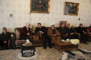 دیدار شهردار منطقه ۷ تبریز با جانباز و آزاده سرافراز حاج حسین ارجمندی