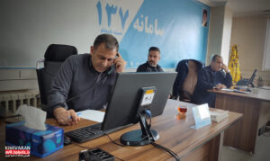 پاسخگویی مستقیم شهردار منطقه ۹ تبریز به مطالبات شهروندان از طریق سامانه ۱۳۷