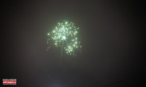 برگزاری مراسم نورافشانی بمناسبت نیمه شعبان