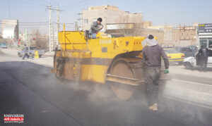 شتاب در آسفالت‌ریزی و تکمیل عملیات تعریض جاده فتح‌آباد تبریز