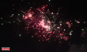 گزارش تصویری؛ برگزاری مراسم نورافشانی بمناسبت یوم الله ۲۲ بهمن