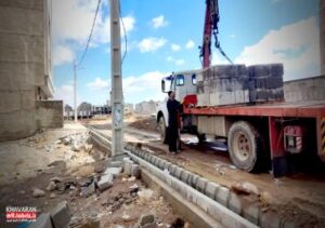 تکمیل جدول‌گذاری و زیرسازی کوچه‌های خیابان ۳۵ متری نبوت در منطقه ۹ تبریز