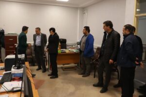 بازدید شهردار جدید منطقه ۶ از واحدهای شهرداری و آشنایی با کارکنان