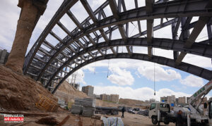 پیشرفت قابل توجه عملیات اجرایی در پروژه پل سردار خرم