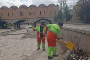 تنظیف و پاکسازی مهرانه‌رود