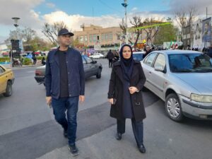 بازدید میدانی شهردار منطقه ۸ تبریز از معابر مرکزی شهر برای رفع مشکلات