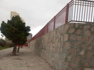 تکمیل نرده‌گذاری پارک سلامت توسط شهرداری منطقه ۲ تبریز