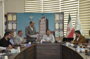 تشکیل جلسه کمیسیون توافقات شهرداری منطقه ۷ تبریز