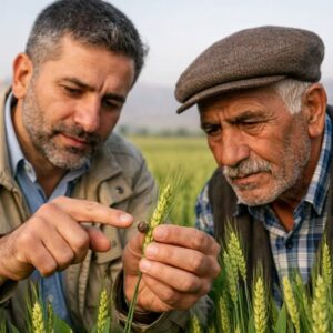 هشدار حفظ نباتات آذربایجان‌شرقی؛ آغاز ریزش «سن گندم» به مزارع و لزوم مبارزه فوری