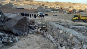 برخورد قاطع شهرداری منطقه ۷ تبریز با ساخت‌وسازهای غیرمجاز در مسیر خیابان ابوذر