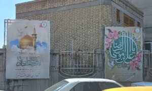 فضاسازی شهری منطقه ۸ تبریز به مناسبت میلاد حضرت امام رضا(ع)