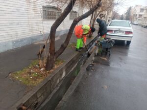 تداوم خدمات‌رسانی مستمر در محلات تحت پوشش شهرداری منطقه ۶ تبریز