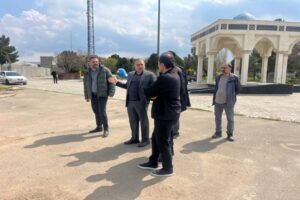 بازدید شهردار منطقه ۶ تبریز از پروژه‌های عمرانی و خدماتی غرب و شمال‌غرب تبریز