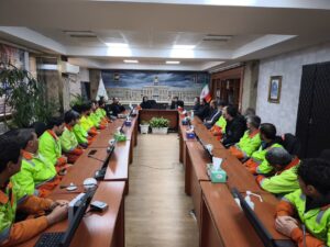 تجلیل از کارگران نمونه شهرداری منطقه ۸ تبریز
