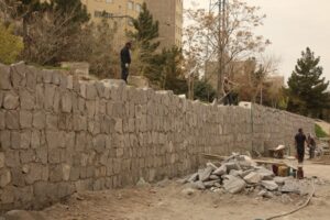 فعالیت بی‌وقفه پروژه‌های عمرانی منطقه ۷ تبریز در شرایط ویژه اخیر