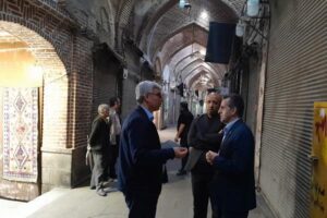 سیستم برق‌رسانی بازار تاریخی تبریز ساماندهی می‌شود
