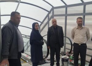 تکمیل نصب پله‌برقی‌های عابرگذر دارایی؛ آماده‌سازی برای راه‌اندازی