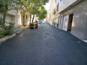 آسفالت‌ریزی ۷۵ هزار تنی معابر منطقه ۲ تبریز در سال ۱۴۰۴