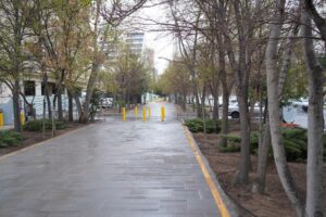 بازپیرایی جاده ائل‌گلی؛ پیشکشی به شهروندان در آستانه سالروز آزادسازی خرمشهر