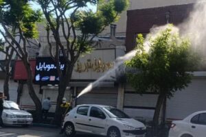 پایان موفقیت‌آمیز عملیات سم‌پاشی بهاره در منطقه ۸ تبریز؛  ۱۶۳۰۰ اصله درخت علیه آفات گیاهی ایمن‌سازی شدند