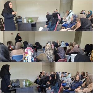 کارگاه آشنایی با فواید اهدای پلاسما در پارک بانوان شمس تبریزی برگزار شد