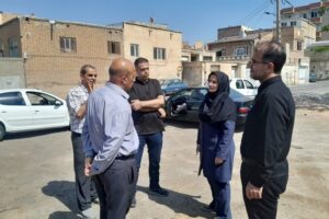 احداث باغ میوه در قالب طرح توسعه فضای سبز سنجران