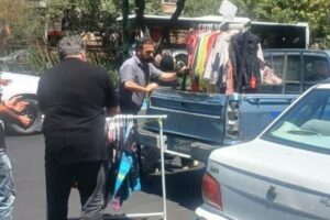 تداوم طرح «شنبه‌های بدون دست‌فروش» در هسته مرکزی شهر تبریز/ بساط دست‌فروشان متخلف جمع‌آوری شد