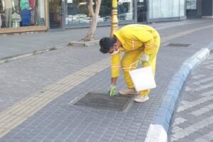 طعمه‌گذاری ۲۱ معبر شهری منطقه ۸ تبریز با هدف تأمین سلامت شهروندان