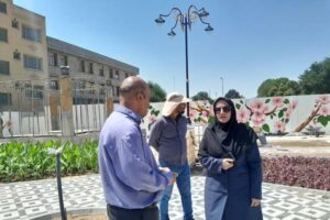 آغاز عملیات ایجاد فضای سبز و گل‌کاری در بوستان دانشسرای تبریز